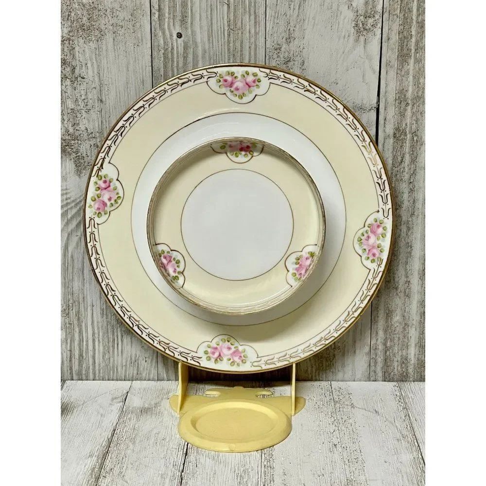 Vintage Nippon Two Tiered Serving Dish